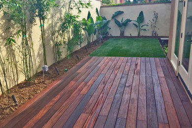 Example of a deck design in Orange County