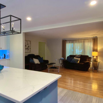 Open Floor Kitchen Remodel, Manchester CT