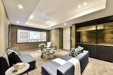 Design ideas for a modern home design in London.
