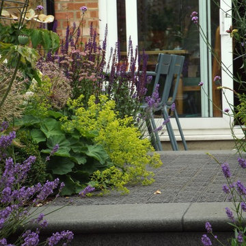 Rustic urban garden