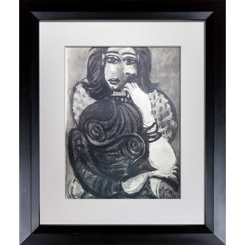 Pablo Picasso Limited Edition Lithograph, 1940 Royan, Framed