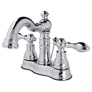 Fauceture FSC1601ACL 4 in. Centerset Bathroom Faucet, Polished Chrome