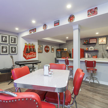 Oakville | Themed Basement Build
