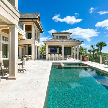 Kiawah Luxury Pool & Spa Overlooking Ocean