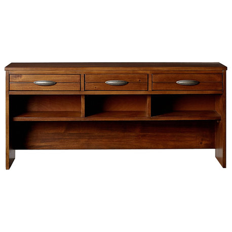 Logan 3-Drawer Desk Hutch