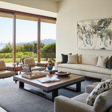 Living room coastal modern