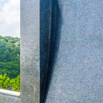 West Lake Hills Infinity Edge Pool & Decks (Ipe, Cable Railing)
