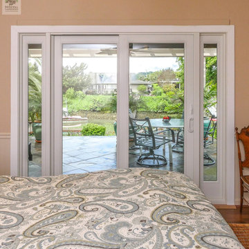 New Sliding Glass Door in Sharp Bedroom - Renewal by Andersen San Francisco Bay