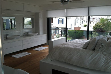 This is an example of a bedroom in San Diego.