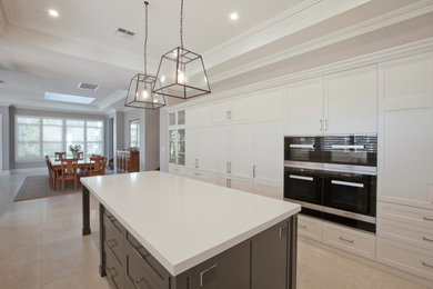 This is an example of a country kitchen in Gold Coast - Tweed.
