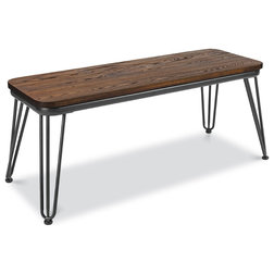 Industrial Dining Benches by Edgemod Furniture
