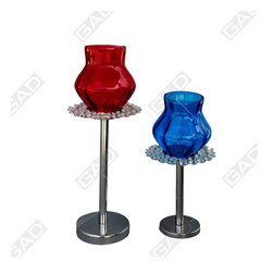 GLASS T-LITE CANDLE HOLDER - Candles & Candle Holders