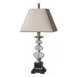 www.essentialsinside.com: akasha glass table lamp - Lighting
