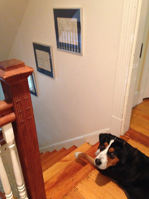 baby gate floor molding