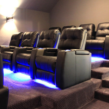 Three Level Media Room, DFW