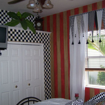 Mackenzie Childs inspired Bedroom Design