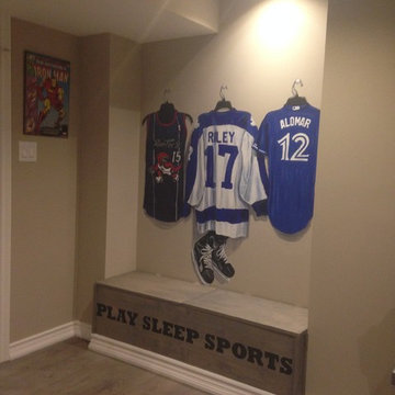 Sports Playroom Tromp L'oeil