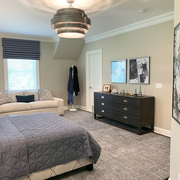 Boys Bedroom | Blue and Cream