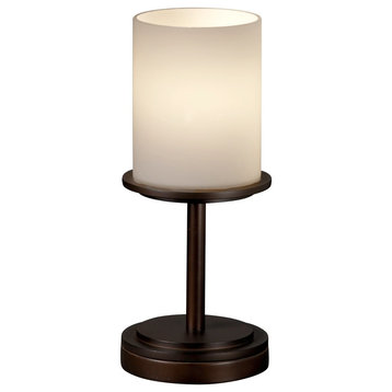 Justice Designs Fusion Dakota 1-LT Table Lamp (Short) - Dark Bronze
