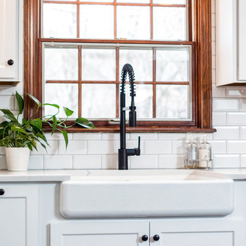 Transitional Two-Tone Kitchen Remodel