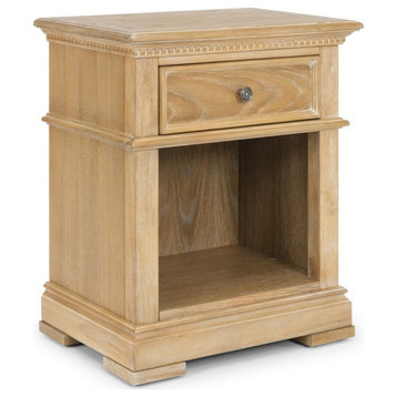 Bowery Hill Traditional Brown Wood Night Stand
