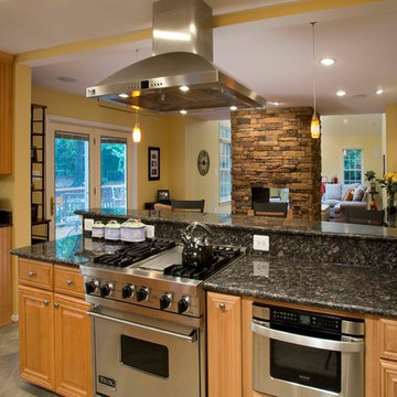 A Colonial in Vienna, VA, Transformed for a Growing Family