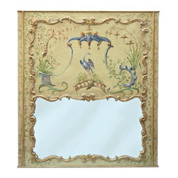 Interior Visions - Fontainebleau Trumeau Mirror - Wall Mirrors