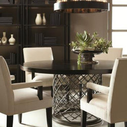 Hand Hammer Round Dining Table - Dining Tables