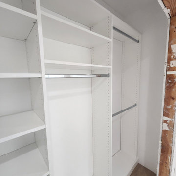 Reach in closets