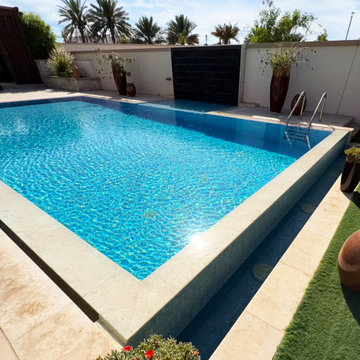 Infinity Pool with Water Wall