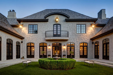Tuscan exterior home photo in Salt Lake City