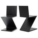 Meridian Furniture - Magani Dining Chair (Set of 2) - Create an up-to-the-minute feel in your dining room space with this Magani dining chair. Meticulously crafted from solid ash wood for stability, resilience, and long-lasting beauty, this chair has a fun mid-century design that's artful and exciting for guests at mealtime. The black finish adds to the overall modish look of this handsome chair. Pair it with the tale of your choice for a contemporary look that wows from every angle.