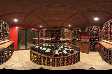 Elegant wine cellar photo in New York
