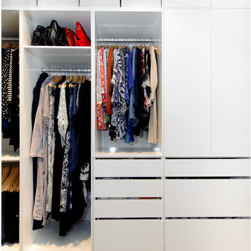 Spaces designed to fit the clothes