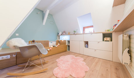 Chambre d'enfant de la Semaine : Une buanderie devient cocon