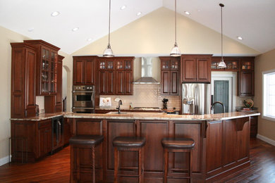 Example of a classic kitchen design in Chicago