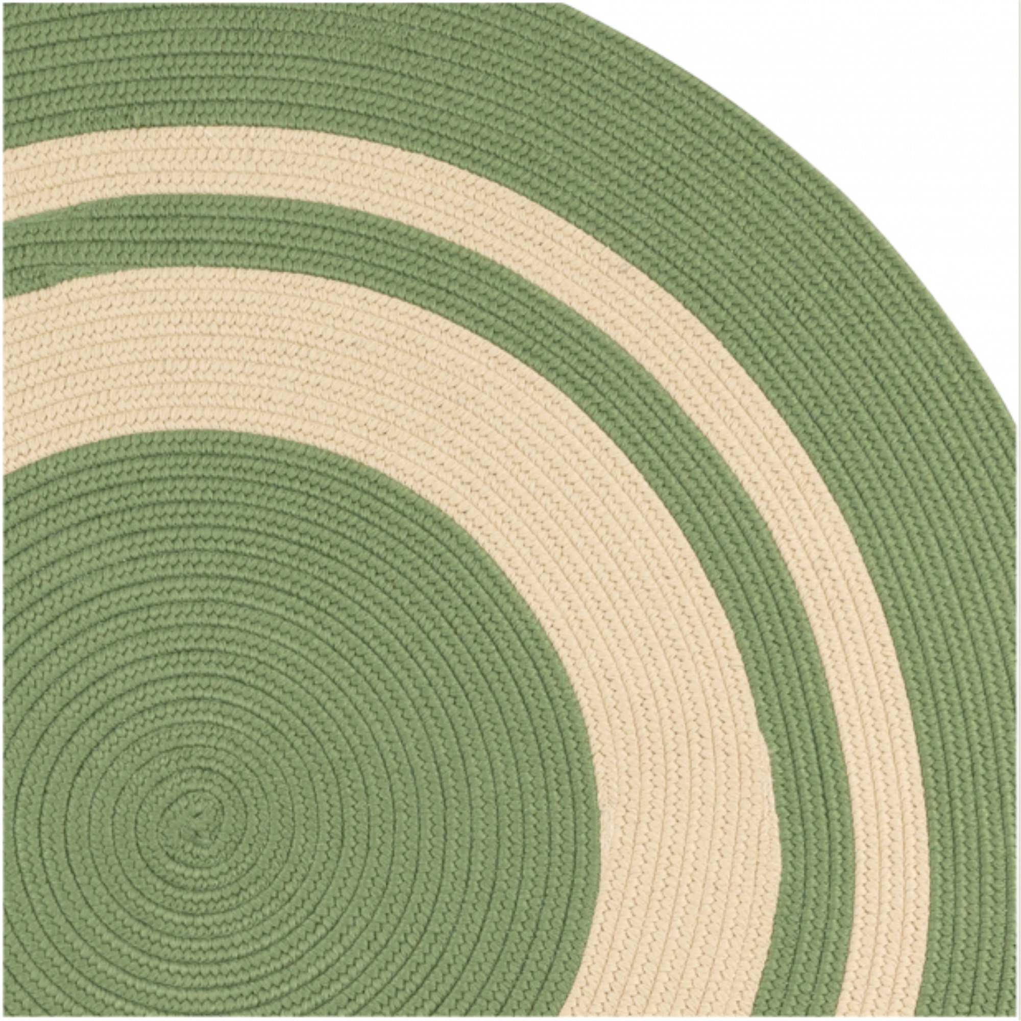 Coronado Round Rug, Moss 12' Round - Beach Style - Area Rugs - by ...