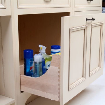 Storage & Organization Ideas for Cabinetry • Kitchens • Bathrooms • Home Offices