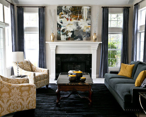  Transitional  Living  Room  Houzz