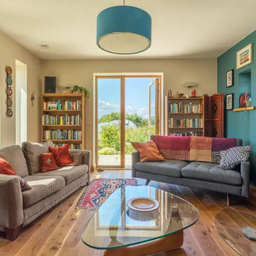 Mountshannon Eco House, Living room