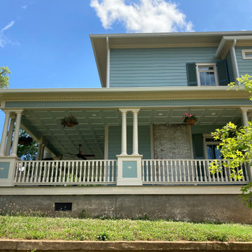 Porch reconstruction for Historic Bed and Breakfast