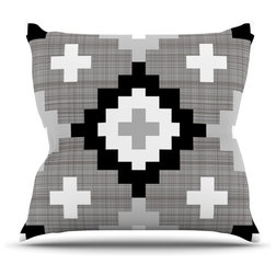 Contemporary Outdoor Cushions And Pillows by KESS Global Inc.