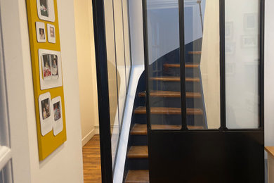 Exemple d'un escalier tendance.