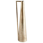 Cyan Lighting - Cyan Lighting Whats Your Angle - 15.75" Vase, Bronze Finish - Whats Your Angle 15.75" Vase Bronze *UL Approved: YES *Energy Star Qualified: n/a  *ADA Certified: n/a  *Number of Lights:   *Bulb Included:No *Bulb Type:No *Finish Type:Bronze