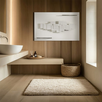 SCULPTURAL BATH TOWEL WARNER RADIATOR - PS-CI-130SCU