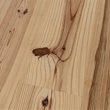 Heart Pine Plank Flooring, Flooring Close Up