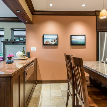 Remodeled Craftsman Kitchen Champaign