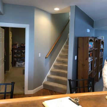 Recreation Room with kitchenette, office, bathroom & family room