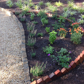 Paver Edging & Gardens