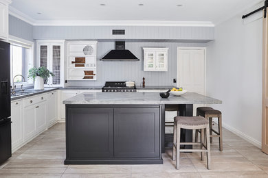 This is an example of a traditional kitchen in Sydney.